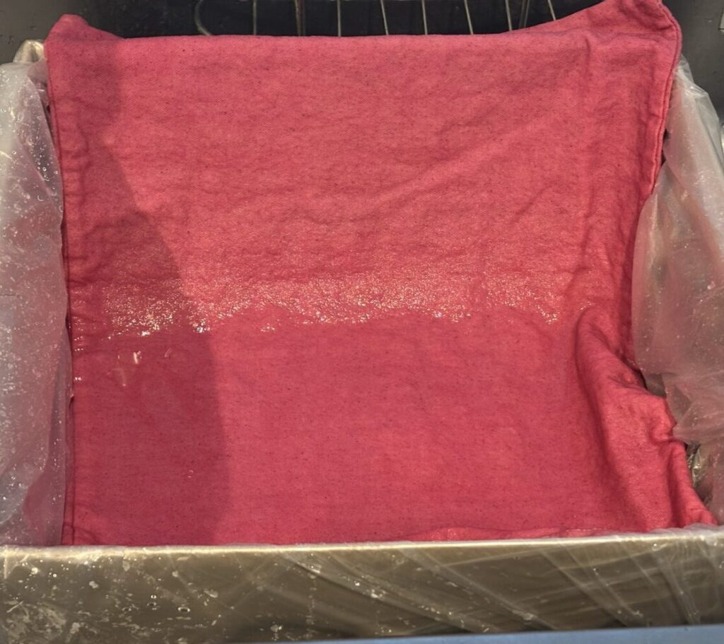 色止剤処理まで終わった状態